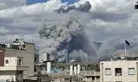 اسرائیل نقاطی نزدیک برج میلاد را هدف قرار داد