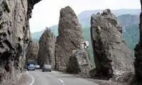 جاده چالوس بسته شد
