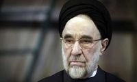 اولین حضور خاتمی در یک مراسم پس از مرخص شدن از بیمارستان