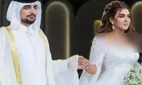 دختر حاکم دبی در لباس عروس؛ شاهزاده خانم آفتابی شد!