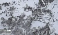 چهره برفی و زیبای کوهستان چالوس