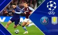 خلاصه بازی استون ویلا - پاری سن ژرمن