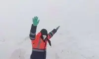 ارتفاع برف در این نقطه از ایران به سه متر رسید!