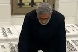 لحظه سلفی گرفتن با سردار قاآنی در فرودگاه نجف