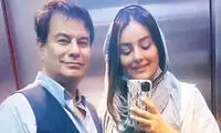 استوری عاشقانه همسر پیمان قاسم‌خانی به مناسبت روز مرد