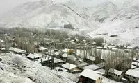 ارتفاع برف در این مناطق به ۲ متر رسید