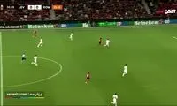 خلاصه بازی بایرلورکوزن - آاس رم 