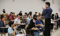 تصویر عجیبی که در یک دانشگاه دیده شد!