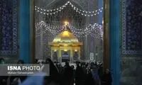 شرایط عادی حرم رضوی پس از آتش‌سوزی