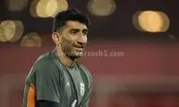 بیرانوند: دوست‌تان دارم همراه با بوسه!