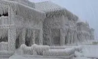 ویدئو آخرالزمانی از طوفان یخ در چین