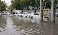 بابلسر با دو ساعت بارندگی غرق شد