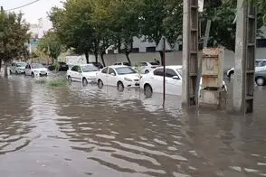 بابلسر با دو ساعت بارندگی غرق شد