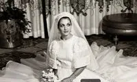 عکسی از بیتا فرهی با لباس عروس در کنار گوگوش