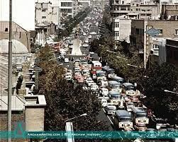 تصویری از خیابان سعدی تهران ۶۳سال پیش