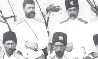 عکس یادگاری «نظامیان ایرانی و روس» در یک باغ