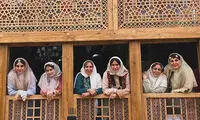 تصاویر تازه از بازیگران زن بامداد خمار در پشت صحنه