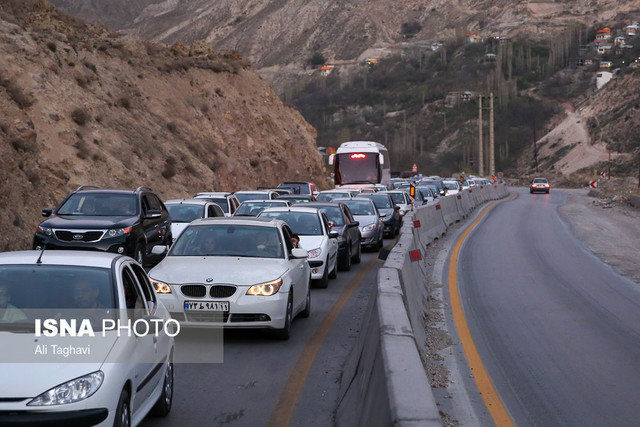 آخرین وضعیت جاده‌های کشور در روز آخر تعطیلات