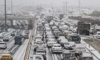 رابطه جالب برف بازی و ترافیک در روزهای زمستان