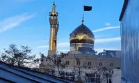 آسیب به حسینیه اعظم زنجان درپی حمله هوایی