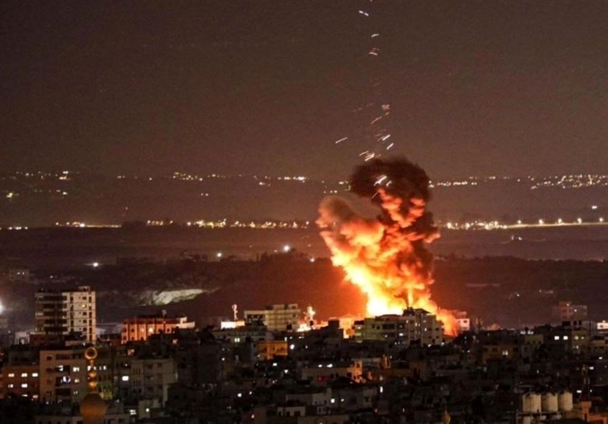 نبرد شدید در نوار غزه در شب اعلام آتش‌بس!