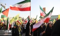 تصاویر مراسم سالگرد شهادت سید حسن نصرالله در تهران