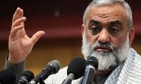 حضور سردار نقدی با لباس نظامی در نماز جمعه تهران 