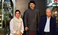«علی حاتمی و نصیریان» در پشت صحنه‌ سریال هزاردستان