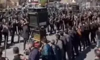 عزاداری مردم ارومیه در روز بیست و یکم ماه رمضان