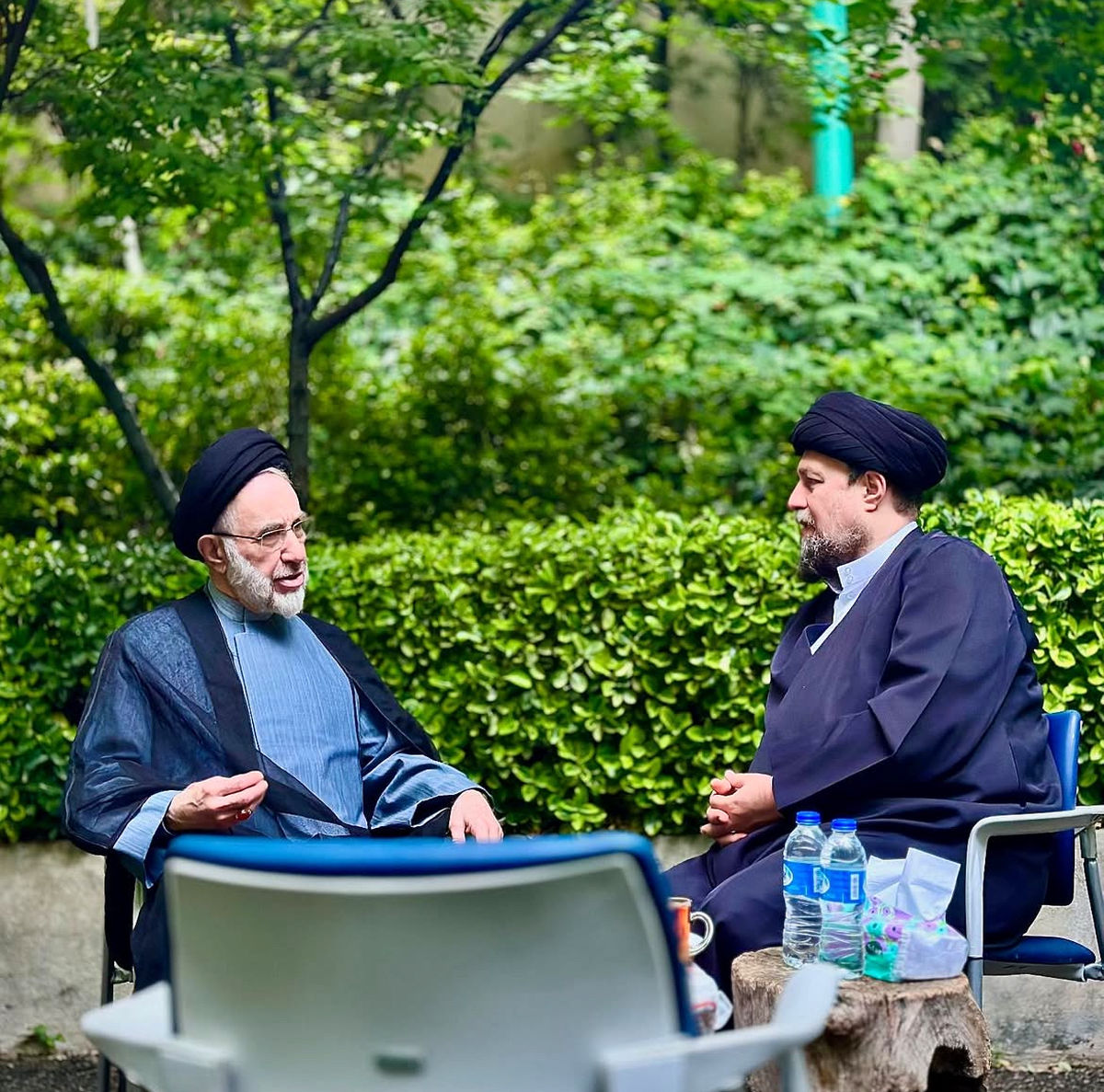   سید محمد خاتمی به بیت رهبری رفت 