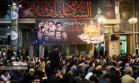 چهره ناراحت کاظم صدیقی در مراسم یادبود رئیسی