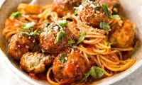 طرز تهیه اسپاگتی میت‌بال با سس مخصوص