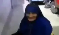 این پیرزن ایرانی از دیوار راست بالا می‌رود!