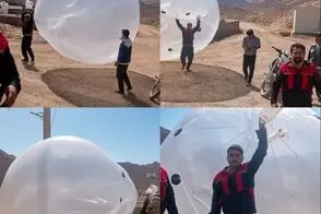 بالن هواشناسی با پهپاد آمریکایی اشتباه گرفته شد