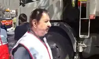 تصویری از مجید مجیدی در لباس امدادگران