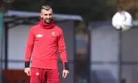 سردار دورسون در کنار ستاره رئال مادرید