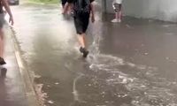 طوفان و تگرگ پس از گرمای بی سابقه مسکو