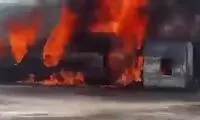 فوت دو کودک در اثر انفجار تانکر سوخت در تبریز
