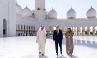 بازدید نخست وزیر استرالیا از مسجد شیخ زاید در ابوظبی