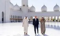 بازدید نخست وزیر استرالیا از مسجد شیخ زاید در ابوظبی