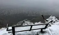 بارش برف شدید در توچال