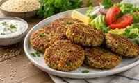 طرز تهیه کتلت کینوا؛ خوشمزه، کم‌کالری و پروتئینی