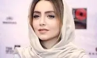 استوری عاشقانه نازنین بیاتی با تم زمستانی