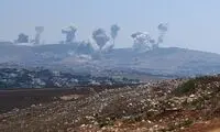 اولین تصاویر منتشر شده از حمله اسرائیل به لبنان