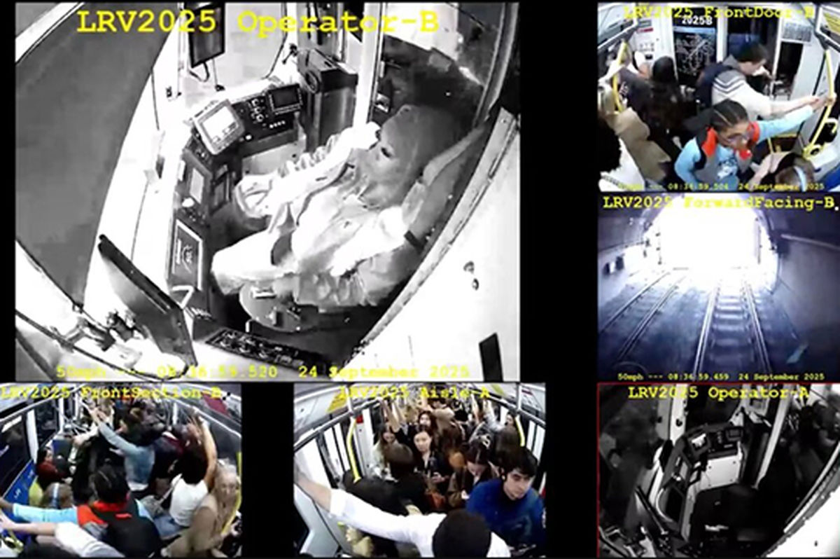 راننده خوابید، قطار از ریل خارج شد!