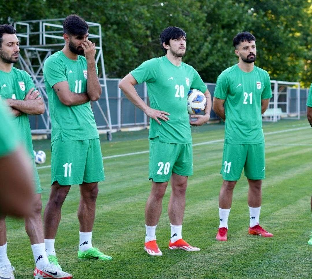 تصویر عجیبی که از کمپ تیم ملی فوتبال منتشر شد