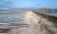 تصویری که کاوه مدنی از دریاچه ارومیه منتشر کرد