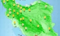 پیش‌بینی رگبار باران و رعد و برق در ۹ استان