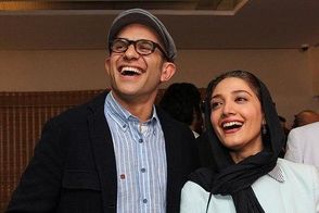 بابک حمیدیان و مینا ساداتی در یک قاب دوست‌داشتنی