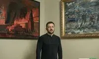 تصویری عجیبی که از اتاق کار زلنسکی منتشر شد
